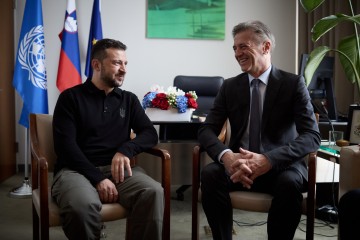 Volodymyr Zelenskyy Met with the Prime Minister of Slovenia