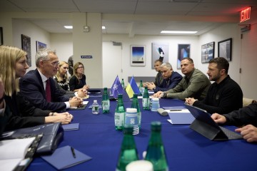 Volodymyr Zelenskyy Met with Jens Stoltenberg