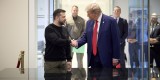 У Нью-Йорку Президент України Володимир Зеленський зустрівся із 45-м Президентом США Дональдом Трампом, 27 вересня 2024 року.