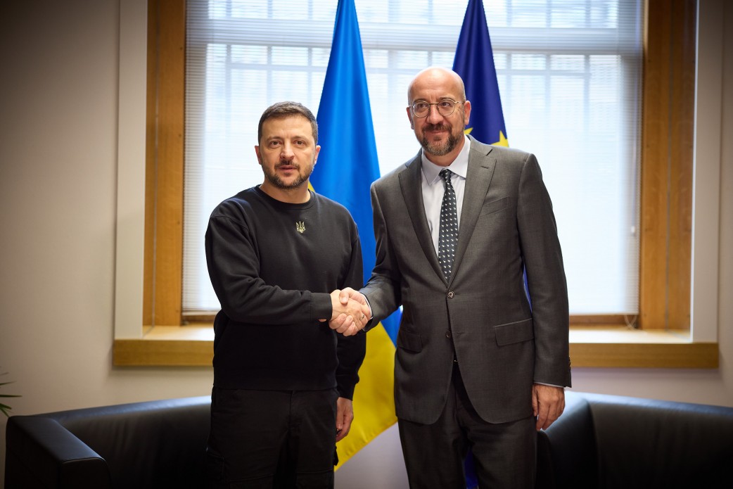 План перемоги, кошти від заморожених російських активів і санкції проти РФ: результати зустрічі Володимира Зеленського й Шарля Мішеля
