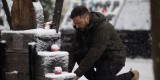У День Гідності та Свободи Президент України Володимир Зеленський ушанував пам’ять українців, які загинули під час Революції Гідності, 21 листопада 2024 року.