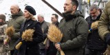 Президент Володимир Зеленський і перша леді Олена Зеленська вшанували пам’ять жертв голодоморів в Україні, 23 листопада 2024 року.