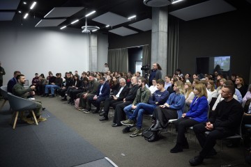 Volodymyr Zelenskyy Met with Students of the Ukrainian Catholic University