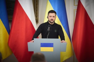 Робочий візит Президента України Володимира Зеленського до Польщі, 15 січня 2025 року.