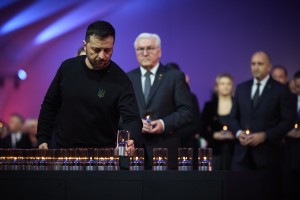 Президент України взяв участь у заходах з нагоди 80-ї річниці визволення нацистського концтабору Аушвіц-Біркенау, 27 січня 2025 року.