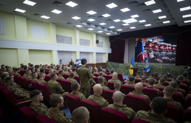 Volodymyr Zelenskyy Congratulates National Guardsmen on National Guard of Ukraine Day and Presents State Awards