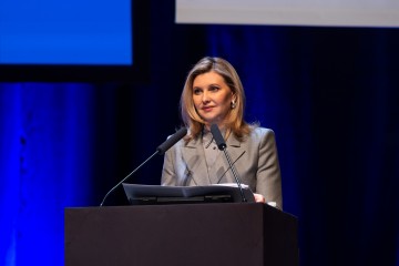 In Czechia, Olena Zelenska Takes Part in the “Healthcare Initiative for Ukraine” Conference