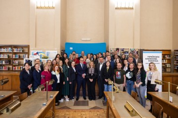Ukrainian Bookshelf Launched at the National Library of the Czech Republic
