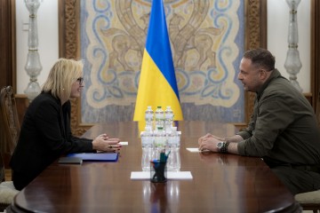 Andriy Yermak Met With the U.S. Chargé D’Affaires Ad Interim to Ukraine