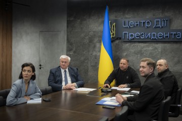 Andriy Yermak Holds a Series of Online Meetings With Representatives of the United States and European Partners on the Ceasefire