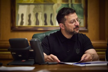 President of Ukraine Held a Phone Call with U.S. President Donald Trump