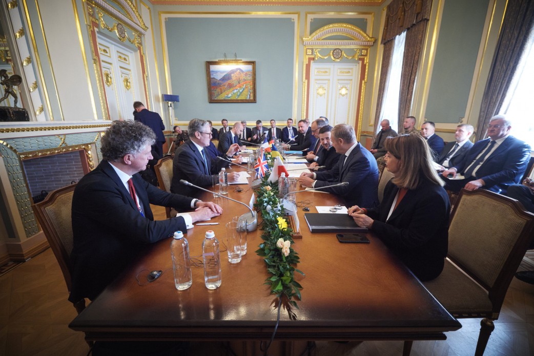 Participation of the President of Ukraine and European Leaders in Events within the Coalition of the Willing