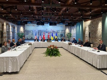 Trilateral Talks Held in Istanbul Between the Delegations of Ukraine, Türkiye, and the United States