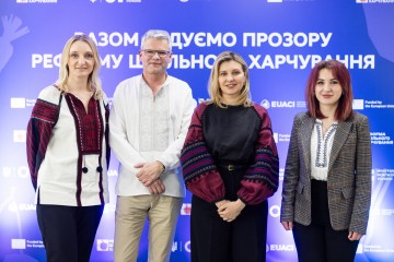 Olena Zelenska Reviews Implementation of School Nutrition Reform in Volyn