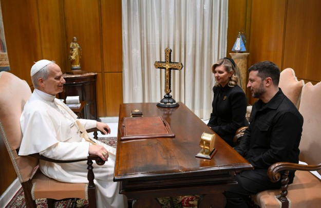 Папа Римський Лев XIV провів аудієнцію з Президентом і першою леді України – першу для глав держав 