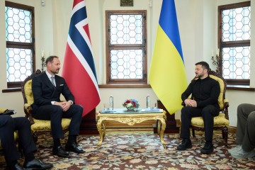 Президент України зустрівся з Кронпринцом Норвегії