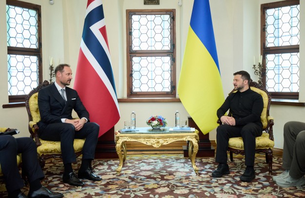 Президент України зустрівся з Кронпринцом Норвегії