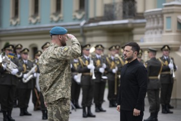 Президент України відзначив державними нагородами морських піхотинців