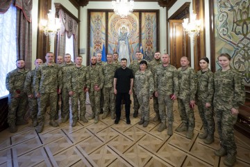 President Congratulates Warriors of the State Service of Special Communications and Information Protection on Their Professional Holiday and Presents State Awards