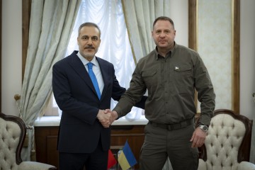 Andriy Yermak Discusses Next Diplomatic Steps Toward Peace with the Minister of Foreign Affairs of Türkiye