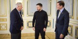 Президент Володимир Зеленський провів зустріч із сенаторами США Ліндсі Гремом і Річардом Блюменталем, які представляють Республіканську та Демократичну партії, 30 травня 2025 року.