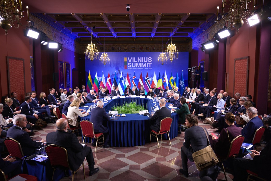 Participation of the President of Ukraine in the Summit With the Bucharest Nine and the Nordic Countries in Vilnius