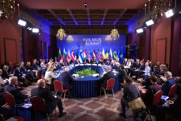 Участь Президента України в саміті «Бухарестської дев’ятки» та нордичних країн у Вільнюсі
