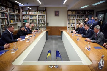 Volodymyr Zelenskyy Meets with Mark Rutte