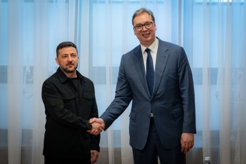 President of Ukraine Meets with President of Serbia