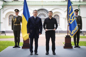 Президент прийняв вірчі грамоти від послів Казахстану та Австрії