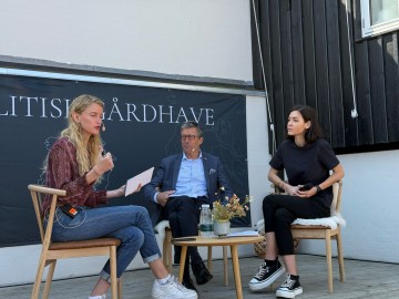 Dariia Zarivna Presented the Bring Kids Back UA Initiative at Denmark’s Largest Democracy Festival