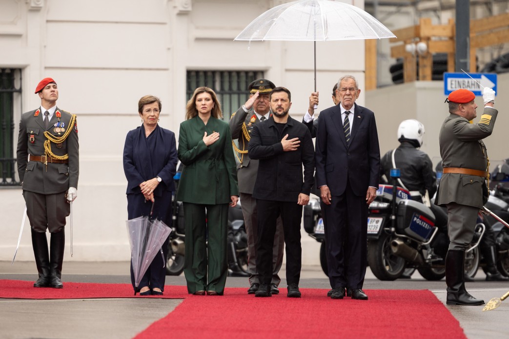 Official Visit by the President and the First Lady of Ukraine to Austria
