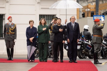 Official Visit by the President and the First Lady of Ukraine to Austria