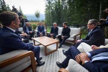 Володимир Зеленський: Країни G7 мають інвестувати в українські оборонні технології та посилити санкції проти Росії