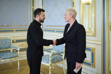 Президент провів зустріч із виконавчою директоркою Всесвітньої продовольчої програми ООН