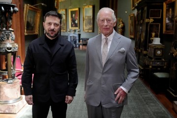 President Volodymyr Zelenskyy Had an Audience with King Charles III in London
