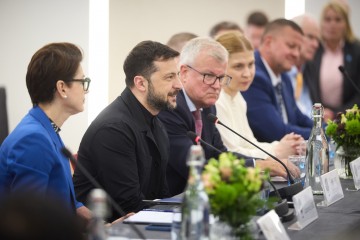 At Chatham House, President of Ukraine Meets with Leaders of British Think Tanks and Research Institutions