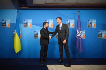 Volodymyr Zelenskyy and Mark Rutte Coordinate Steps Within NATO Summit