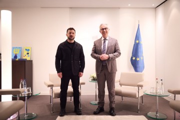 Volodymyr Zelenskyy Meets with President of PACE