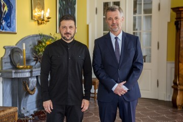 President of Ukraine Had an Audience with the King of Denmark