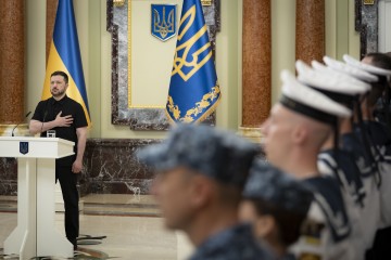 Україна виборола своє право на Чорне море – Президент привітав воїнів ВМС зі святом