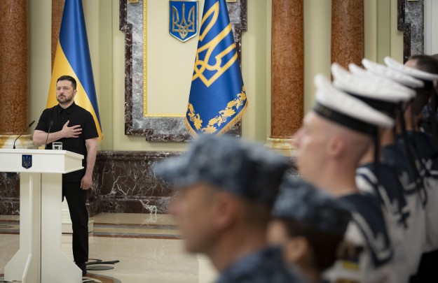 Ukraine Has Reclaimed Its Right to the Black Sea – President Congratulated Navy Warriors on Their Professional Holiday