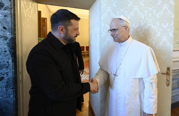 Volodymyr Zelenskyy Had an Audience with Pope Leo XIV