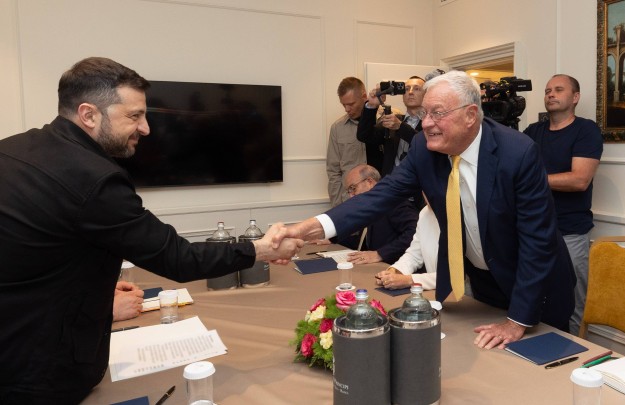Volodymyr Zelenskyy and Keith Kellogg Discuss U.S. Weapons Supplies to Ukraine and Sanctions Against the Russian Federation  