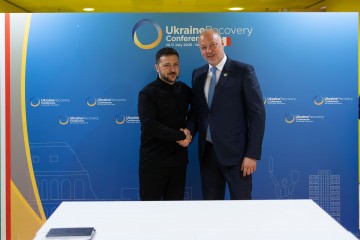 President of Ukraine Meets with Prime Minister of Bulgaria