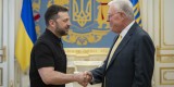 У Києві Президент Володимир Зеленський зустрівся зі спецпредставником Президента США з питань України генералом Кітом Келлогом, 14 липня 2025 року.