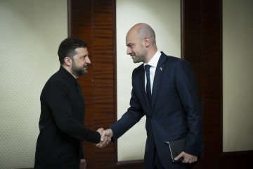 President of Ukraine Meets with Minister for Europe and Foreign Affairs of France