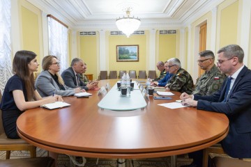 Presidential Office Hosts Meetings with the EU Delegation Led by the Chair of the EU Military Committee