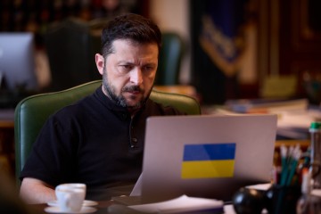 President of Ukraine Holds Phone Call with President of Estonia