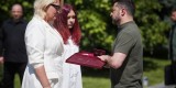 Володимир Зеленський привітав воїнів Повітряних сил ЗСУ та відзначив їх державними нагородами, 3 серпня 2025 року.